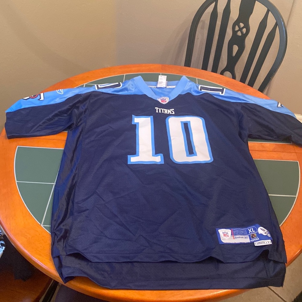 Vince Young Tennessee Titans Reebok stitched jersey